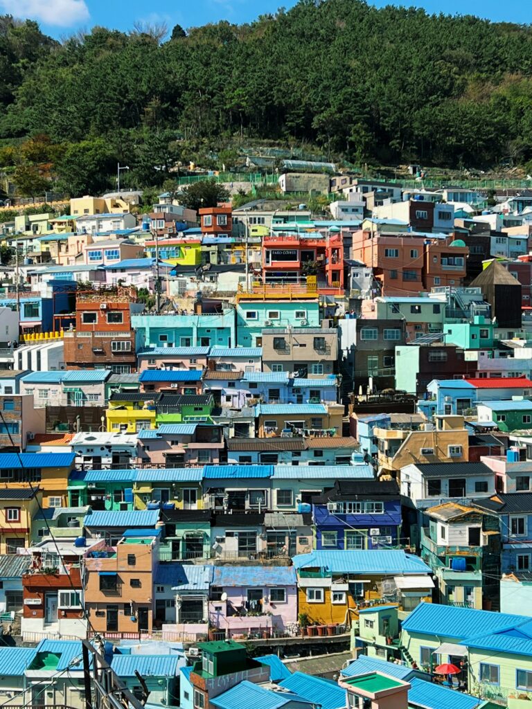 Gamcheon Culture Village (Neighborhood) in Busan, South Korea