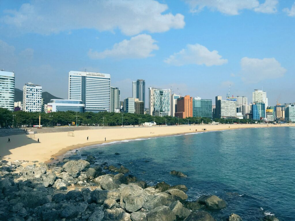 Haeundae Beach, Busan, South Korea