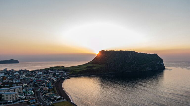 Seongsan Ilchulbong (Sunrise Peak) (Mountain) in Jeju, South Korea